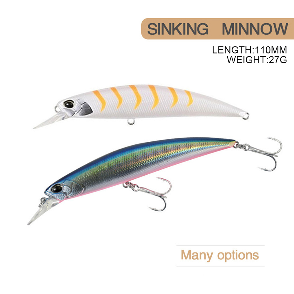 Fishing Lure Jerkbait - 11cm 27g Angeln Köder Minnow Wobbler