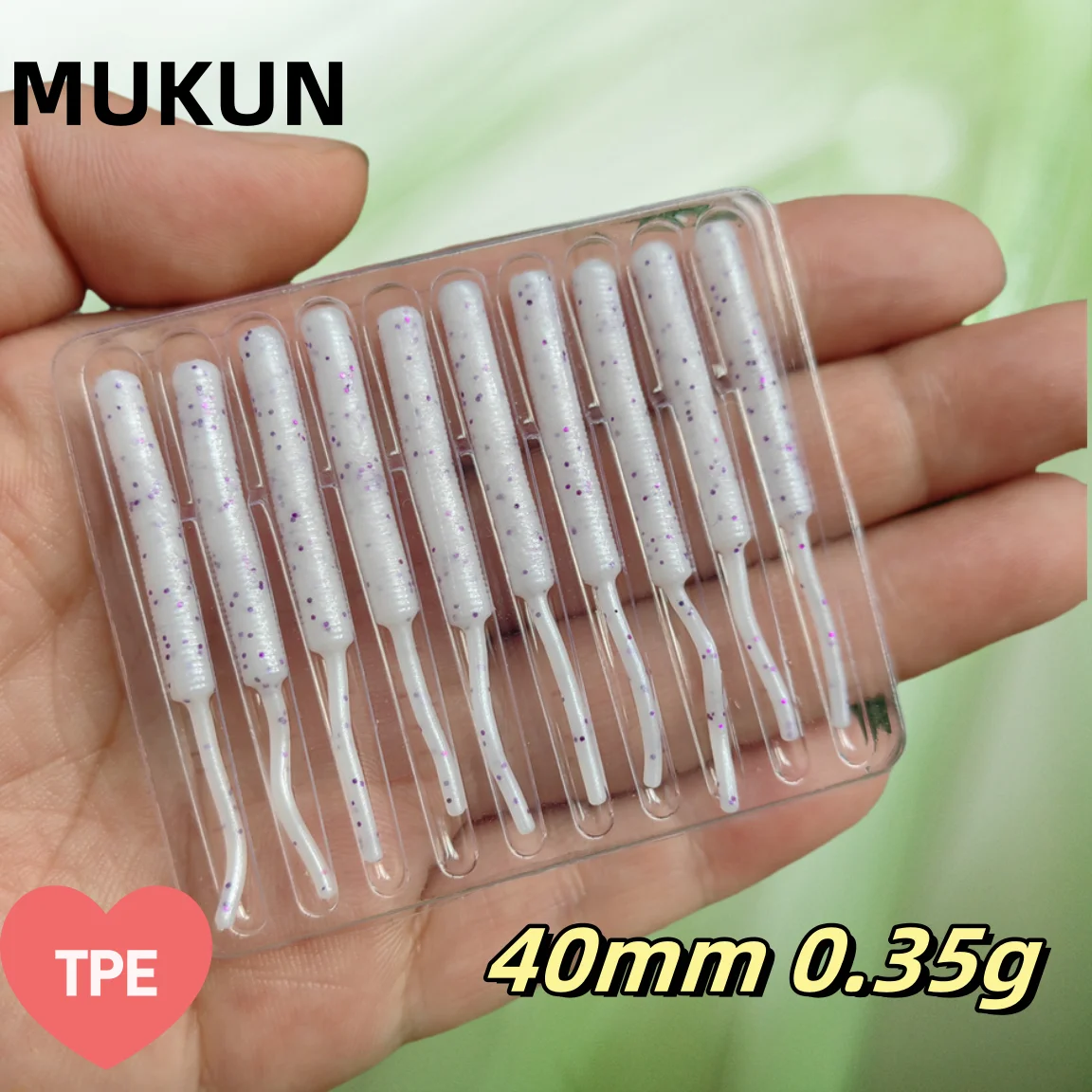 MUKUN Angelköder Mini Soft Wor – Fishing Lure Jerkbait Bewertung und Preis