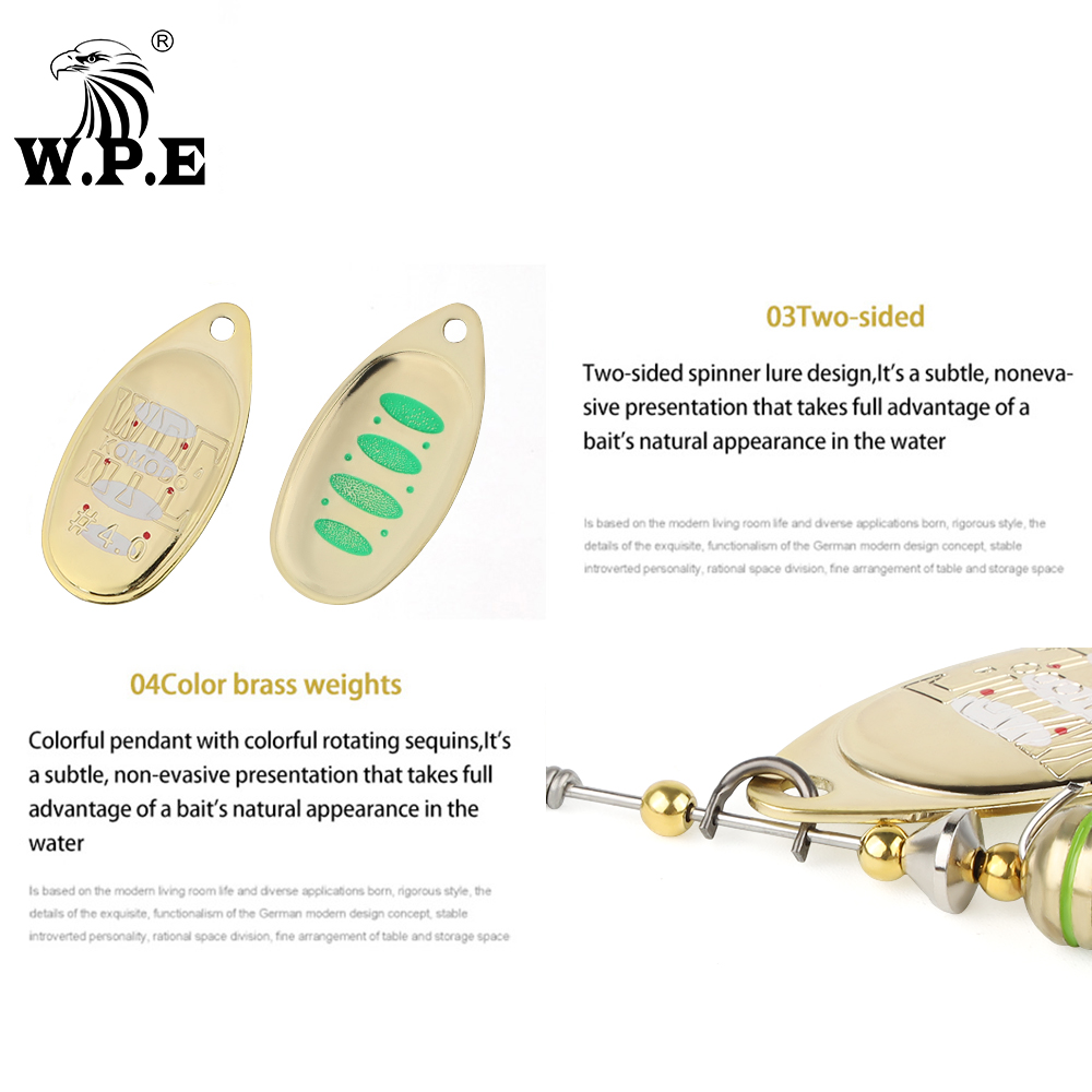 W.P.E KOMODO Spinner Locken 2  – Fishing Lure Spoon Bewertung und Preis