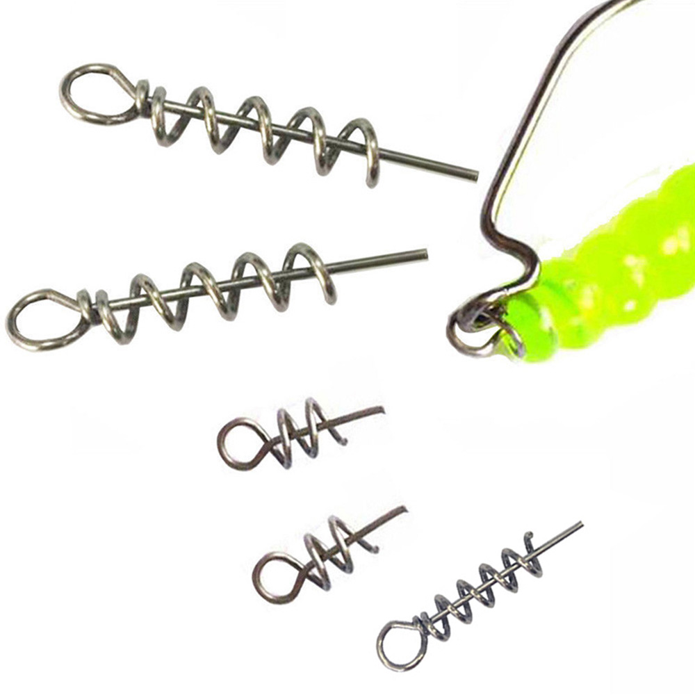 30 stücke Edelstahl Frühling L – Fishing Lure Accessories Bewertung und Preis