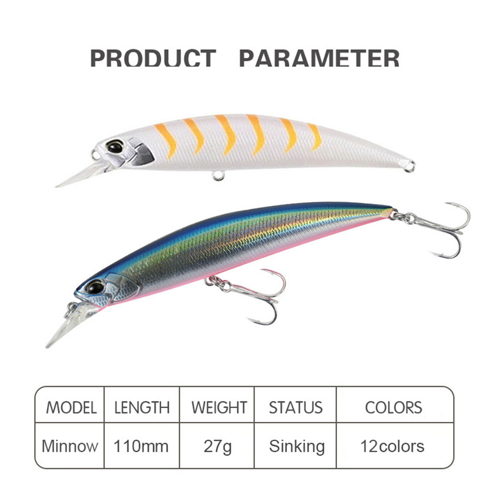 11cm 27g Angeln Köder Minnow W – Fishing Lure Jerkbait Bewertung und Preis