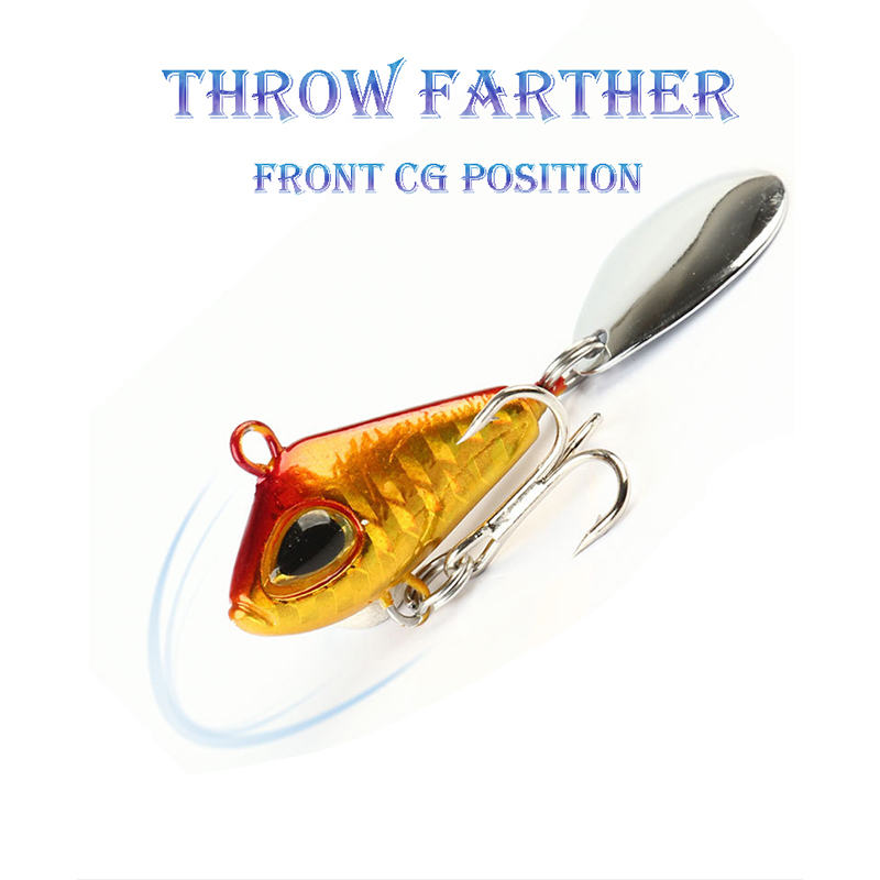 1 Stück 6/11/18/22 g VIB Wobbl – Fishing Lure Spoon Bewertung und Preis