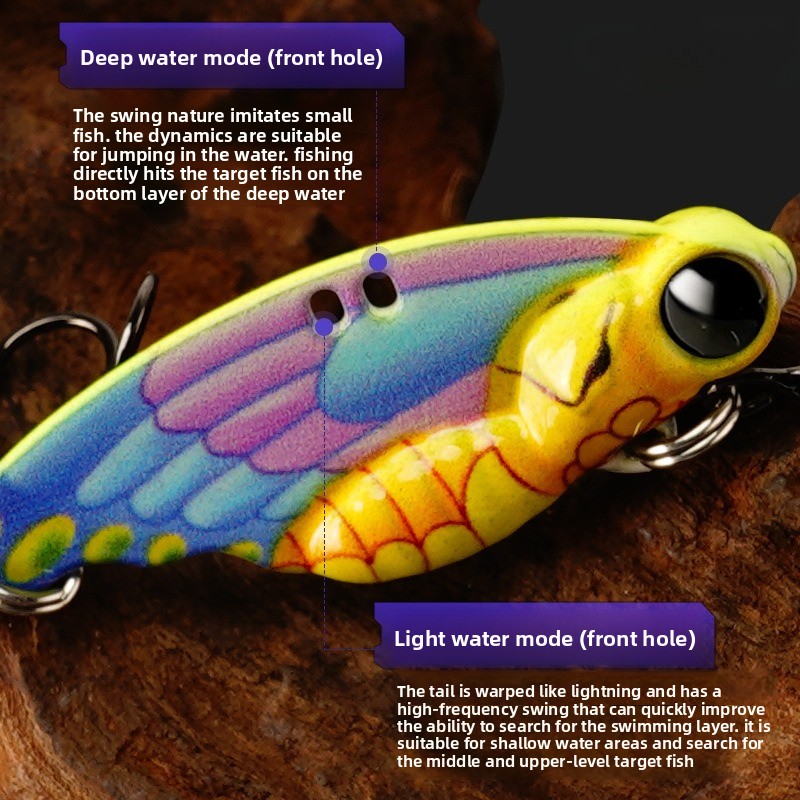 VIB Vibrations-Löffelköder für – Fishing Lure Spoon Bewertung und Preis